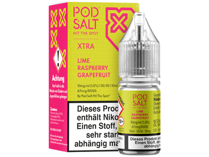 Pod Salt X - Nikotinsalz Liquid  - Lime Raspberry Grapefruit