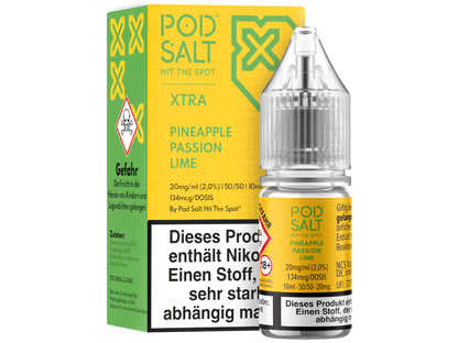 Pod Salt X - Nikotinsalz Liquid  - Pineapple Passion Lime