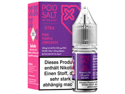 Pod Salt X - Nikotinsalz Liquid  - Pink Purple Lemonade
