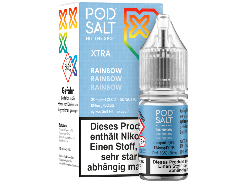 Pod Salt X - Nikotinsalz Liquid  - Rainbow