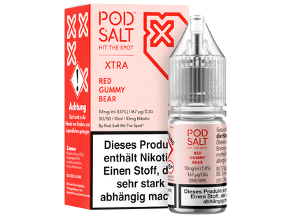 Pod Salt X - Nikotinsalz Liquid  - Red Gummy Bear