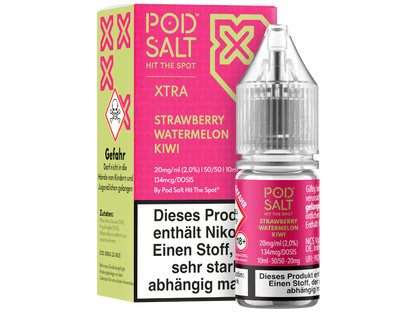 Pod Salt X - Nikotinsalz Liquid  - Strawberry Watermelon Kiwi