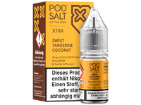 Pod Salt X - Nikotinsalz Liquid  - Sweet Tangerine Coconut