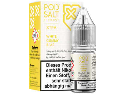 Pod Salt X - Nikotinsalz Liquid  - White Gummy Bear