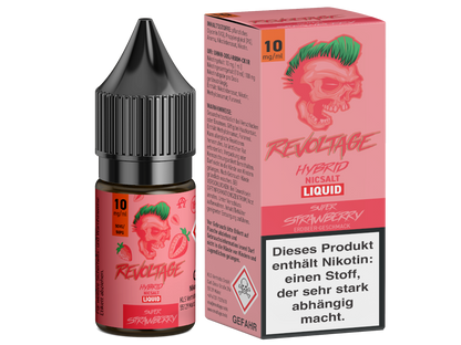 Revoltage - Hybrid Nikotinsalz Liquid - Super Strawberry