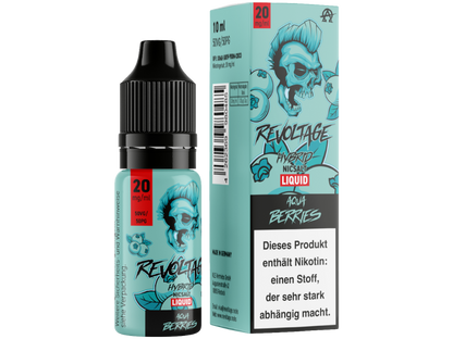 Revoltage - Hybrid Nikotinsalz Liquid - Aqua Berries