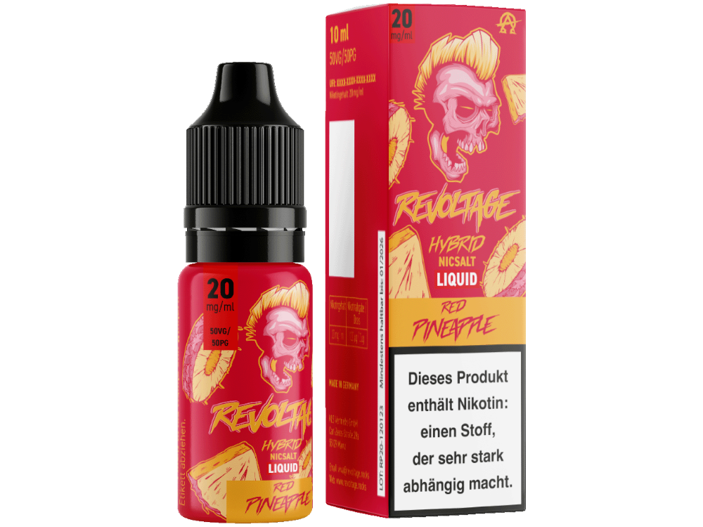 Revoltage - Hybrid Nikotinsalz Liquid - Red Pineapple