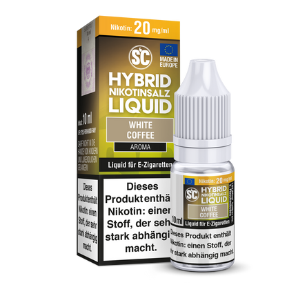 SC - White Coffee -  Hybrid Nikotinsalz Liquid