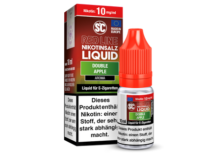 SC - Red Line - Double Apple - Nikotinsalz Liquid