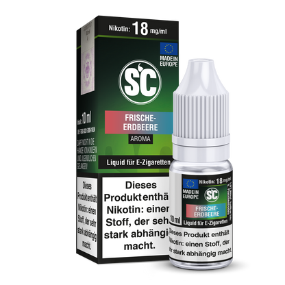 Frische Erdbeere E-Zigaretten Liquid