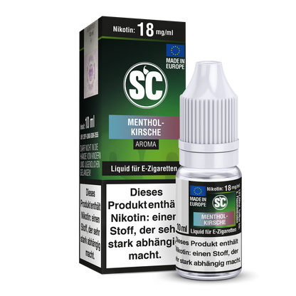 Menthol-Kirsche E-Zigaretten Liquid