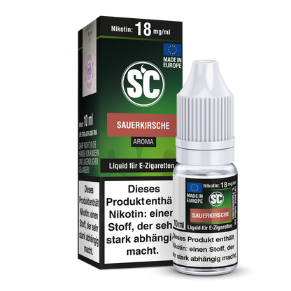 Sauerkirsche E-Zigaretten Liquid