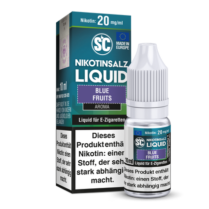 SC - Blue Fruits - E-Zigaretten Nikotinsalz Liquid 20 mg/ml