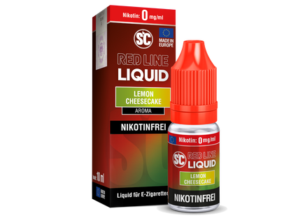 SC - Red Line - Lemon Cheesecake - Nikotinsalz Liquid
