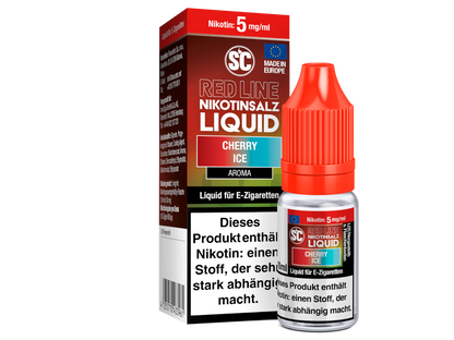 SC - Red Line - Cherry Ice - Nikotinsalz Liquid