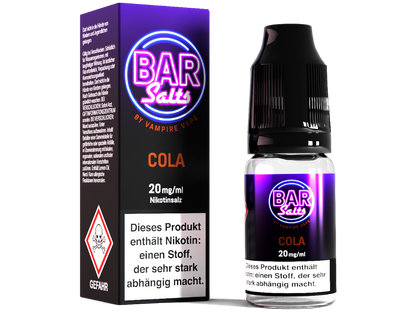 Vampire Vape - Bar Salts - Nikotinsalz Liquid - Cola