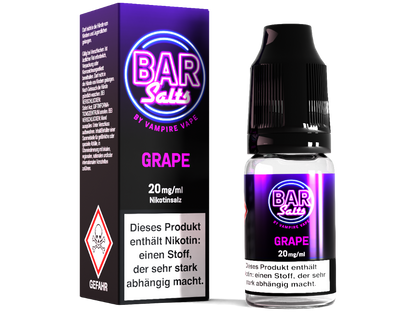 Vampire Vape - Bar Salts - Nikotinsalz Liquid - Grape
