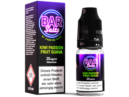 Vampire Vape - Bar Salts - Nikotinsalz Liquid - Kiwi Passion Fruit Guava