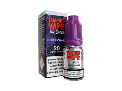 Vampire Vape - Purple Craze - Nikotinsalz Liquid