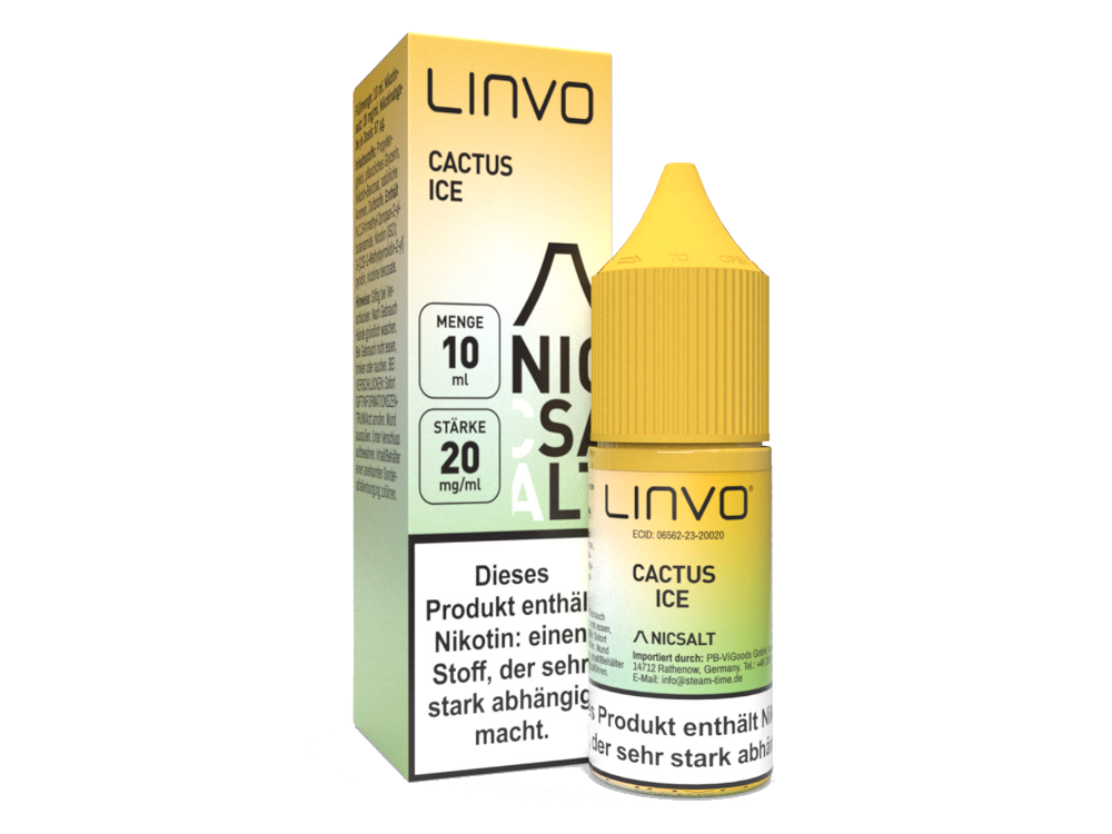 Linvo - Cactus Ice - Nikotinsalz Liquid 20 mg/ml