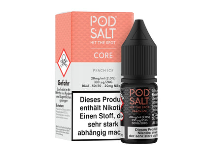 Pod Salt Core - Nikotinsalz Liquid - Peach Ice