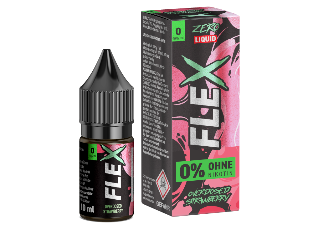 Revoltage - FLEX Nikotinsalz Liquid - Strawberry