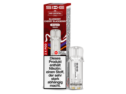SKE - Crystal Plus Pod (2 Stück pro Packung) - Blueberry Cherry Blackberry