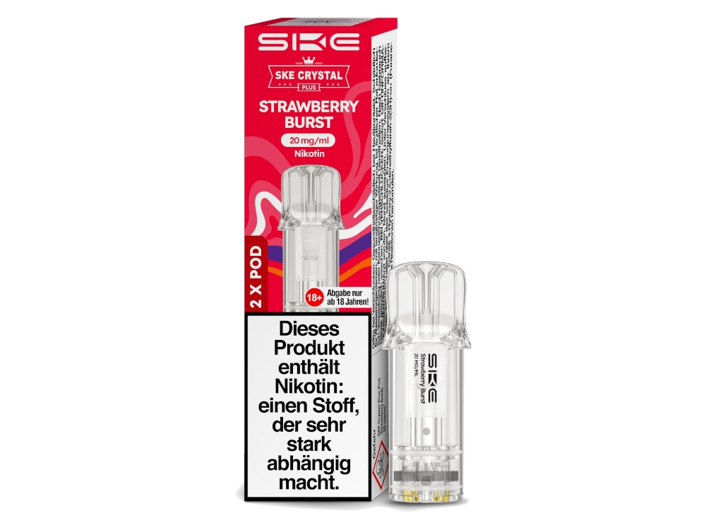 SKE - Crystal Plus Pod (2 Stück pro Packung) - Blueberry Cherry Blackberry