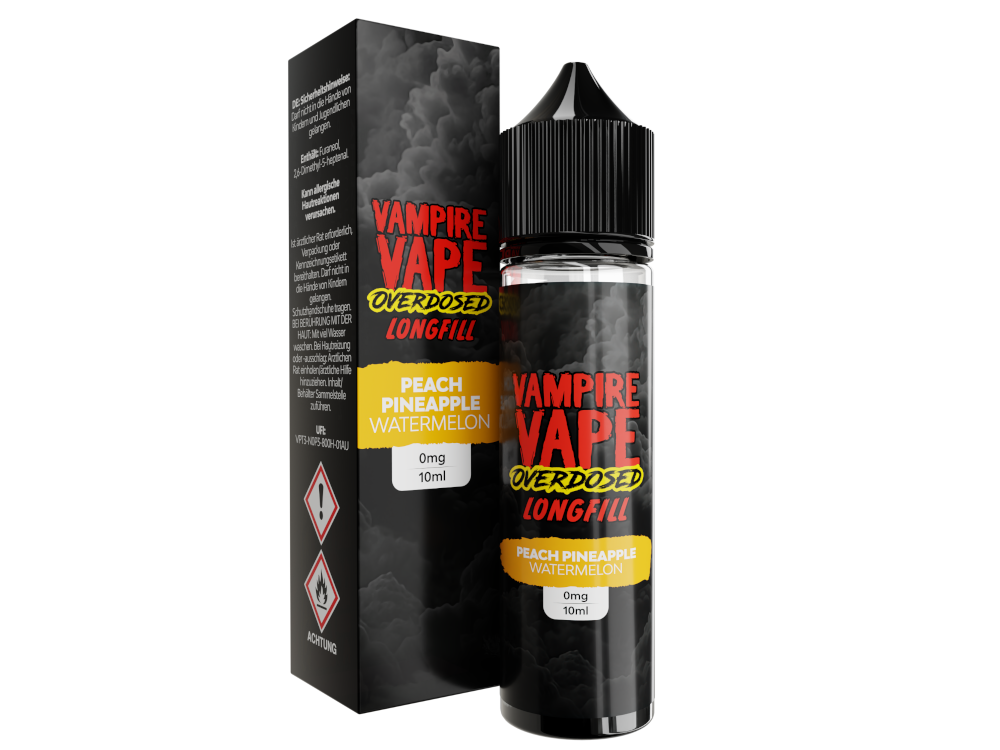 Vampire Vape - Overdosed - Aroma 10 ml - Peach Pineapple Watermelon