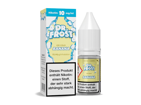 Dr. Frost - Ice Cold - Nikotinsalz Liquid - Banana