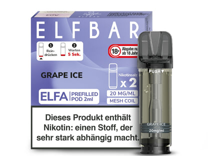 Elfbar Elfa Pod 20mg/ml (2 Stück) - Blue Razz Lemonade