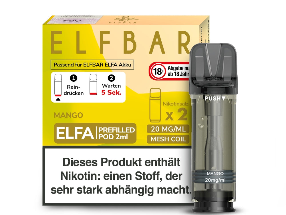 Elfbar Elfa Pod 20mg/ml (2 Stück) - Blue Razz Lemonade
