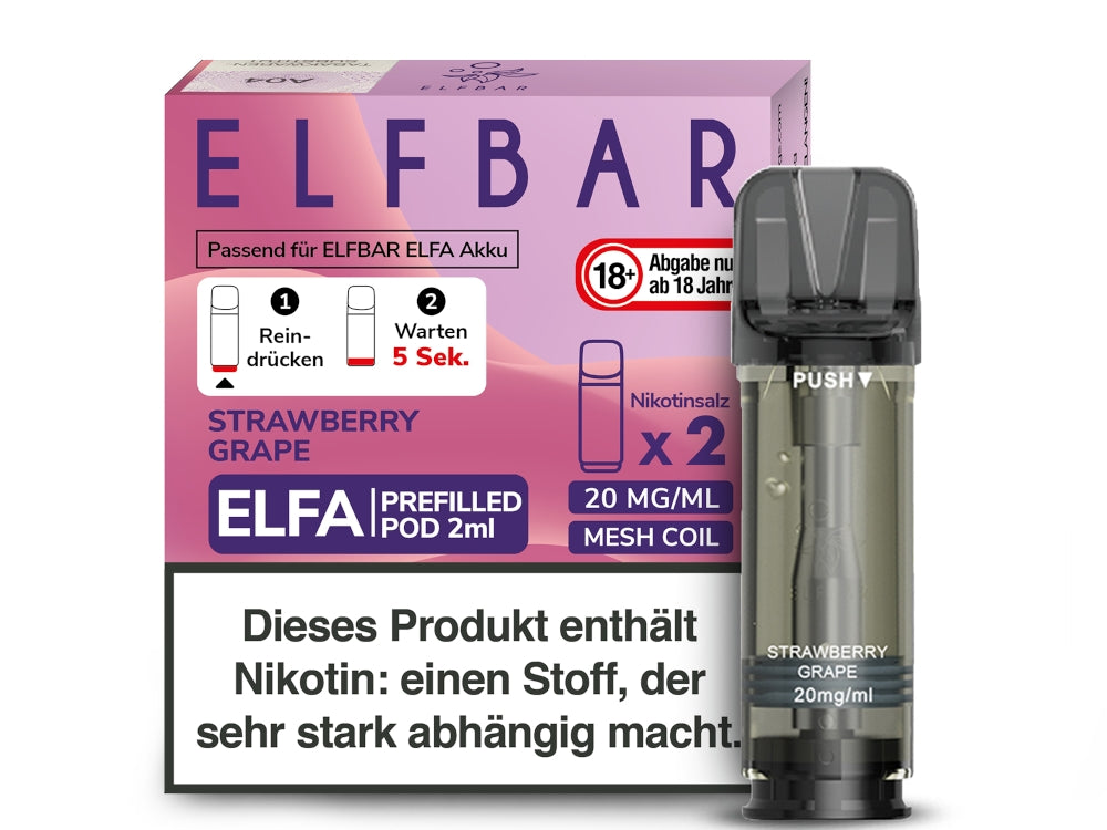 Elfbar Elfa Pod 20mg/ml (2 Stück) - Blue Razz Lemonade