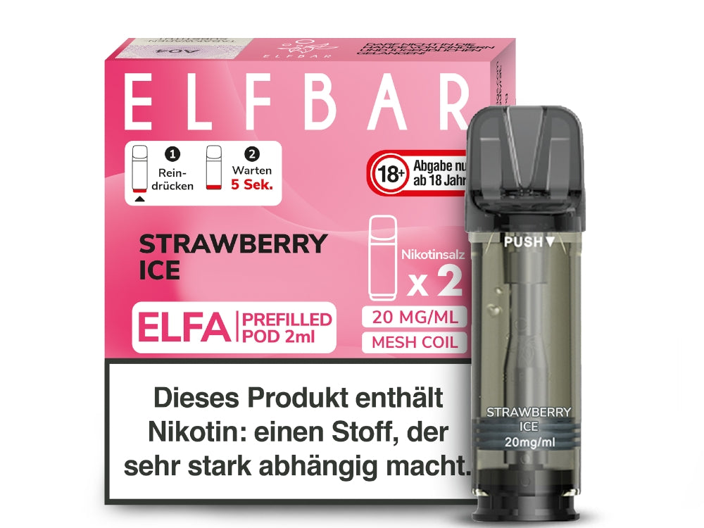 Elfbar Elfa Pod 20mg/ml (2 Stück) - Blue Razz Lemonade