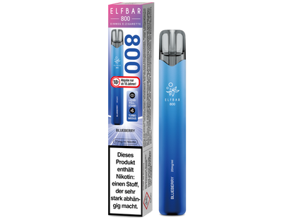 Elfbar 800 Einweg E-Zigarette - Blueberry