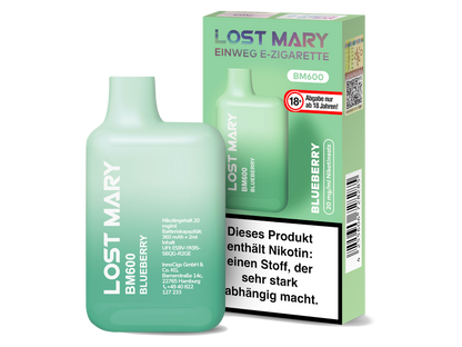 Lost Mary - BM600 Einweg E-Zigarette - 20mg/ml - Blueberry