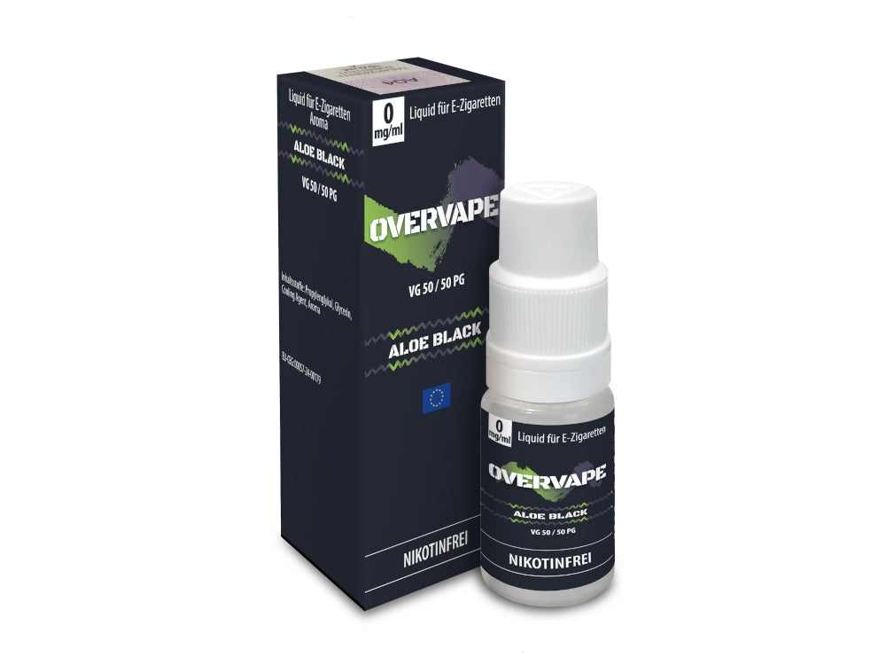 Overvape - Nikotinsalz Liquid - Aloe Black