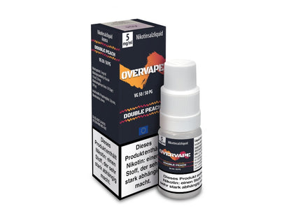 Overvape - Nikotinsalz Liquid - Double Peach