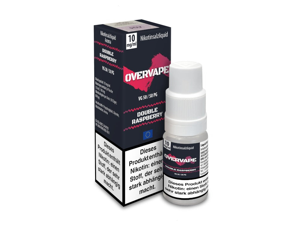Overvape - Nikotinsalz Liquid - Double Raspberry