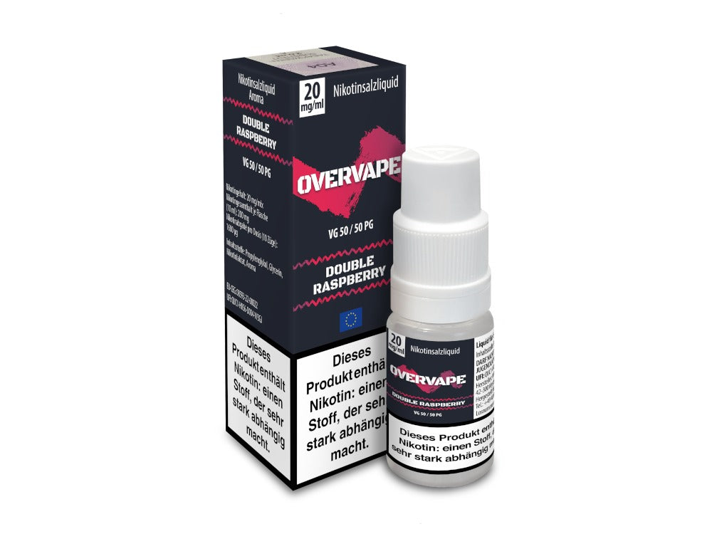 Overvape - Nikotinsalz Liquid - Double Raspberry