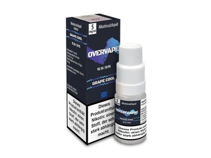 Overvape - Nikotinsalz Liquid - Grape Cool