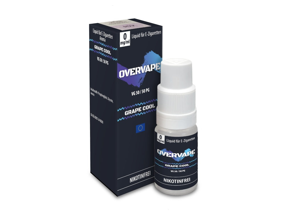 Overvape - Nikotinsalz Liquid - Grape Cool