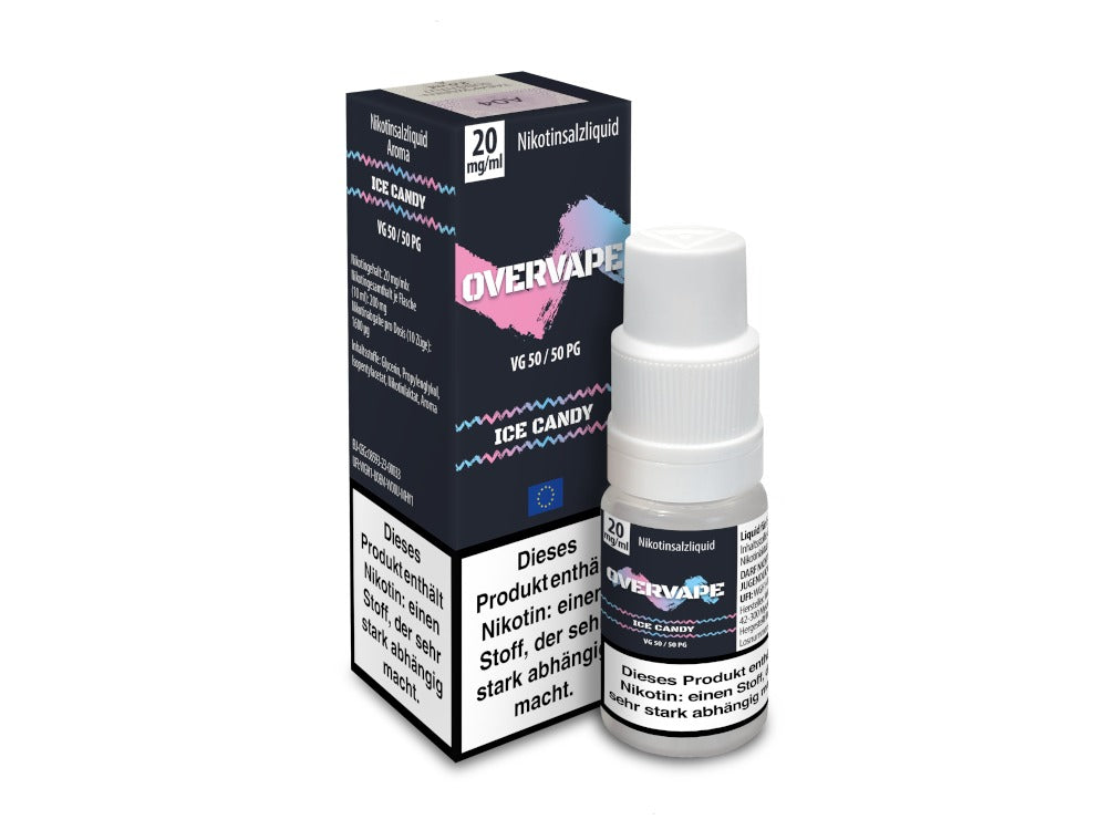 Overvape - Nikotinsalz Liquid - Ice Candy