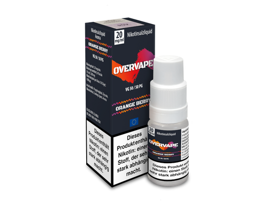 Overvape - Nikotinsalz Liquid - Orange Berry