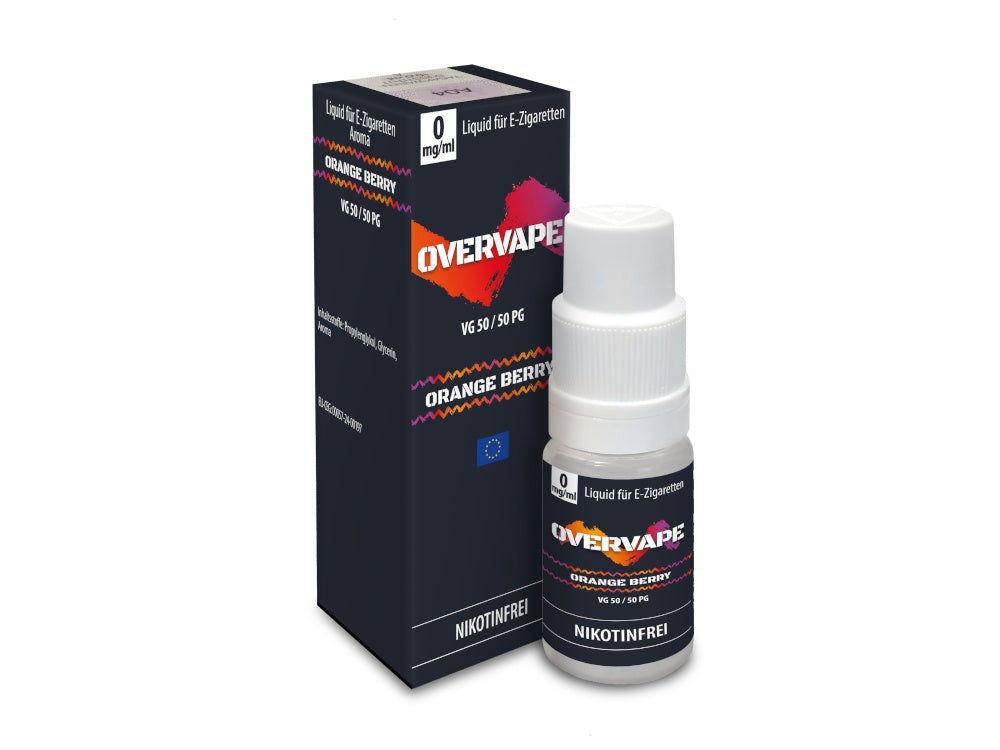 Overvape - Nikotinsalz Liquid - Orange Berry
