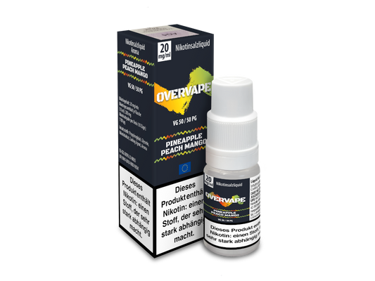 Overvape - Nikotinsalz Liquid - Pineapple Peach Mango