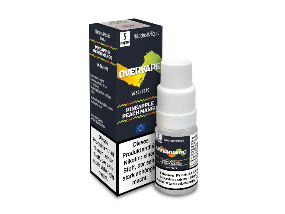 Overvape - Nikotinsalz Liquid - Pineapple Peach Mango