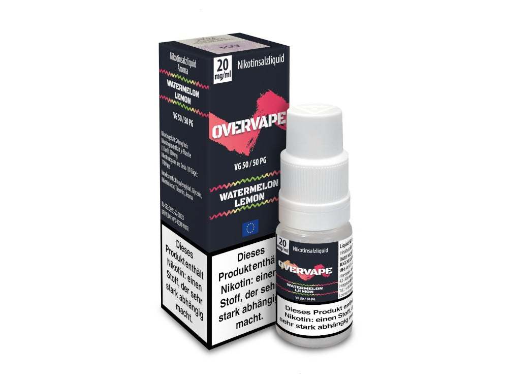 Overvape - Nikotinsalz Liquid - Watermelon Lemon