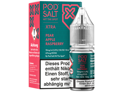 Pod Salt X - Nikotinsalz Liquid  - Pear Apple Raspberry