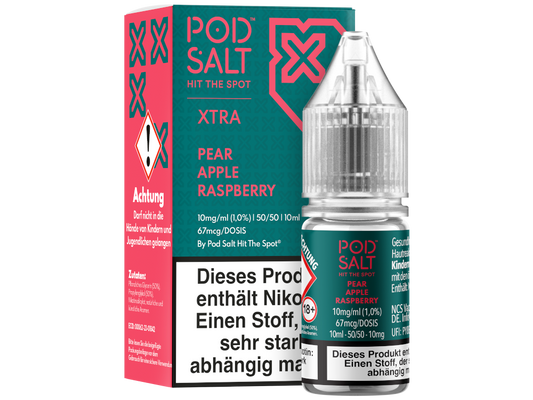 Pod Salt X - Nikotinsalz Liquid  - Pear Apple Raspberry